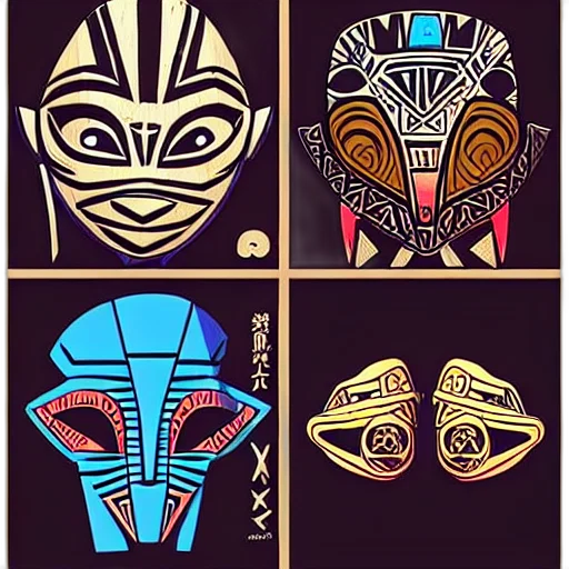 mask, jewelry, comic book art, concept art, fantasy art, pixel art, dark, sneaker transparent PNG cut-out