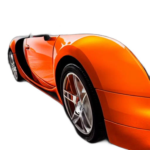 car, weapon, 3d render, photorealistic transparent PNG cut-out