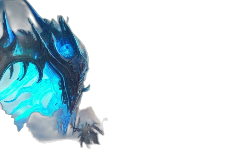 dragon, mask, creature, weapon transparent PNG cut-out