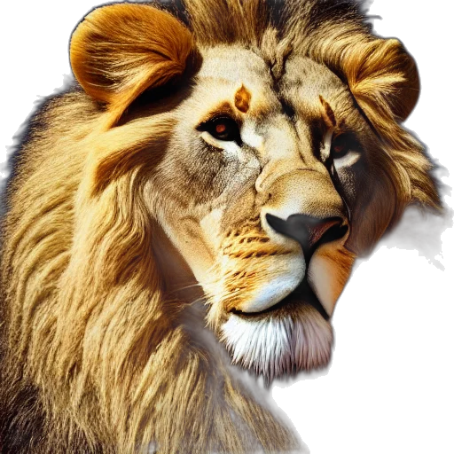 animal, crown, face, staff transparent PNG cut-out