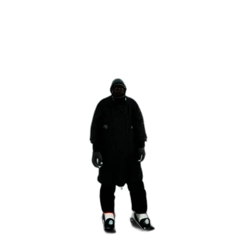 jacket, staff, shoes, mask transparent PNG cut-out