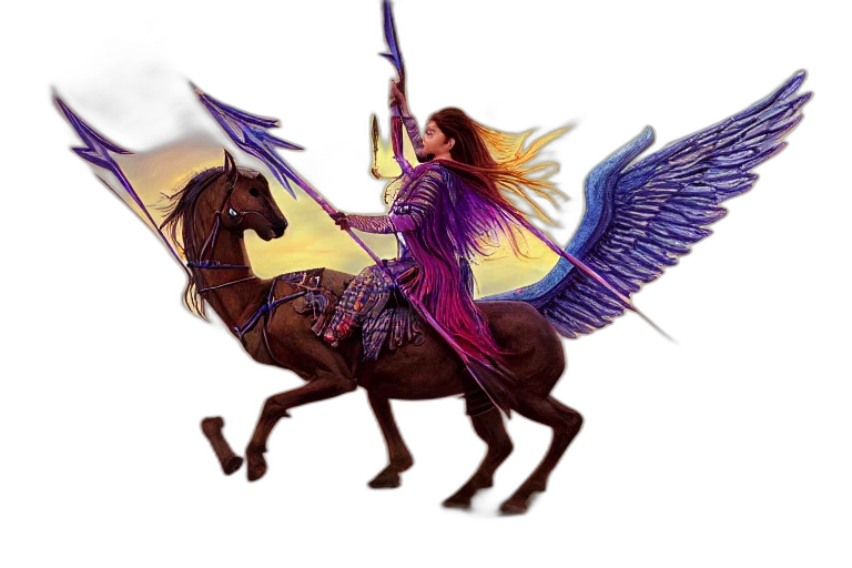 dragon, sword, staff, fantasy art, concept art, pixel art, vaporwave, wide transparent PNG cut-out