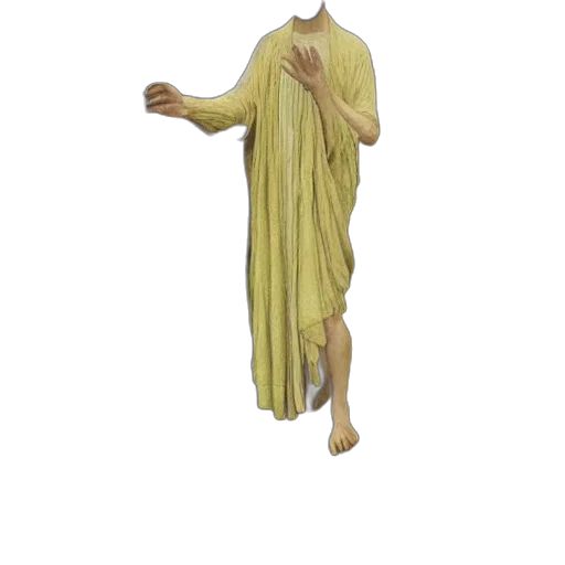 dress, creature, staff, mask transparent PNG cut-out