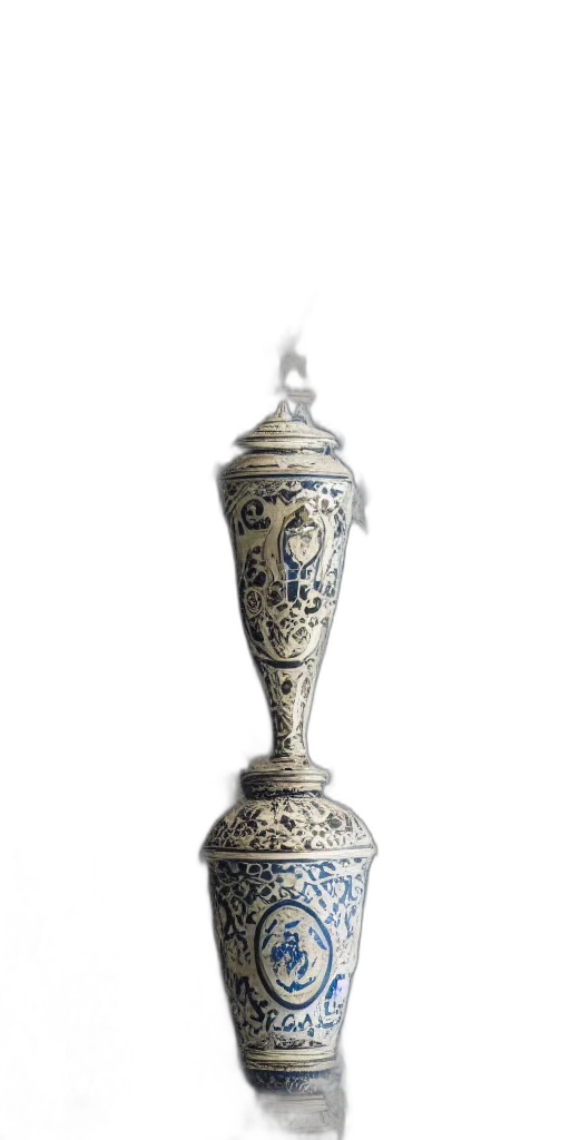 jewelry, staff, crown, bottle, 3d render, photorealistic, fire, ornate transparent PNG cut-out