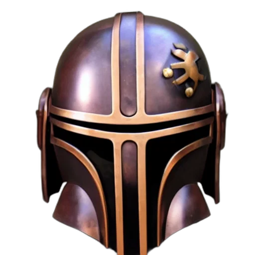 mask, crown, weapon, 3d render transparent PNG cut-out
