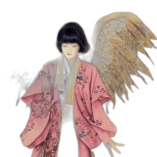 fantasy art, photorealistic, concept art, 3d render, pastel, highly, detailed, japanese transparent PNG cut-out