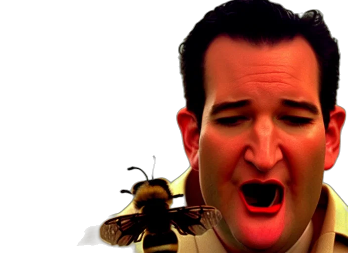 creature, animal, film, still, ted, cruz, bees, coming transparent PNG cut-out