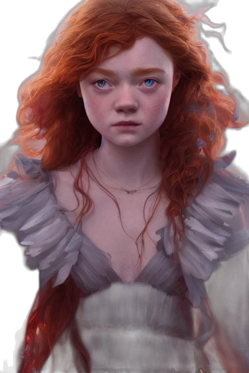 face, dress, crown, dragon, fantasy art, concept art, photorealistic, comic book art transparent PNG cut-out