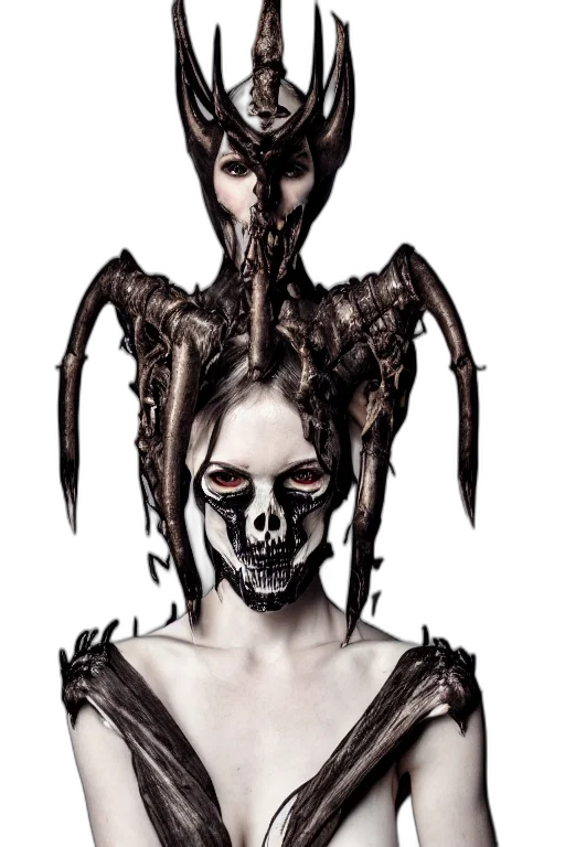 mask, creature, face, crown transparent PNG cut-out