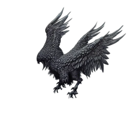 dragon, animal, creature, jewelry transparent PNG cut-out