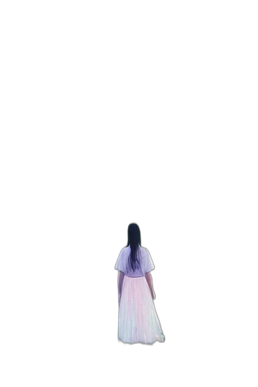 dress, sword, creature, hair transparent PNG cut-out