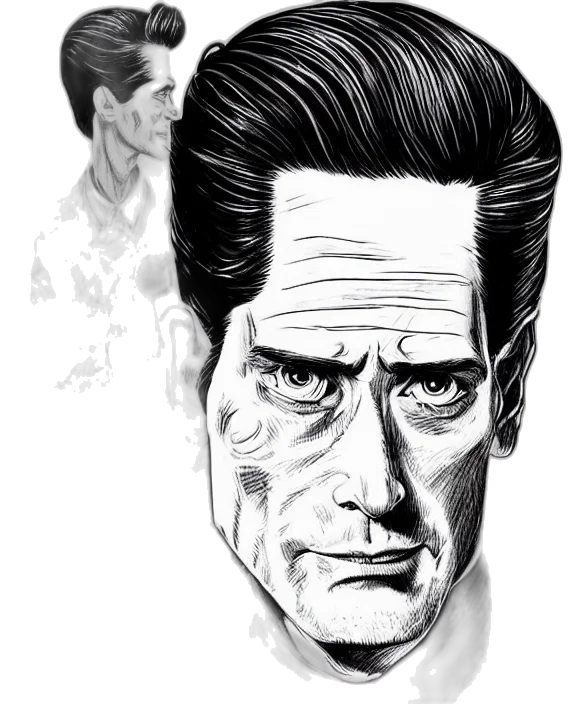 face, comic book art, cartoon, photorealistic, pencil sketch, highly, detailed, ink transparent PNG cut-out