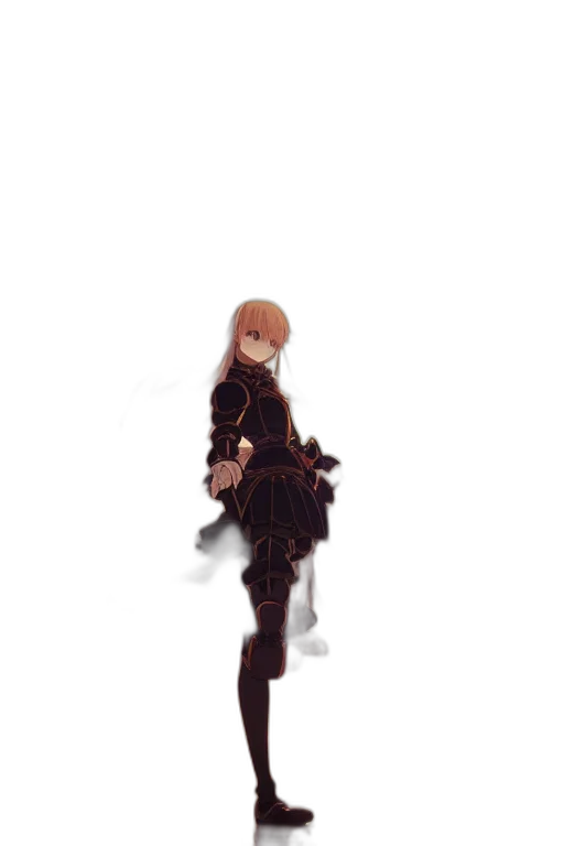 dress, staff, jacket, creature transparent PNG cut-out