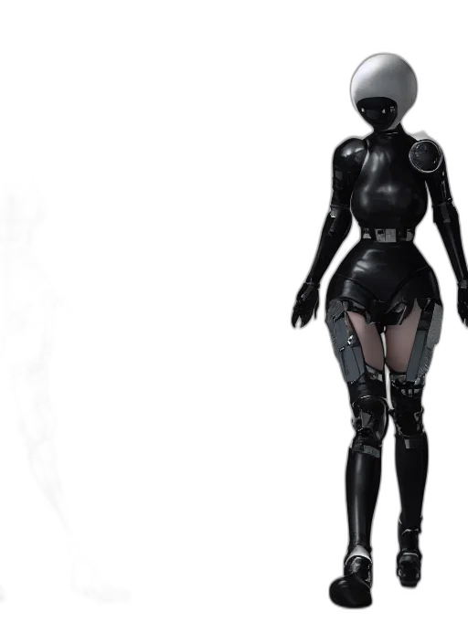 robot, dress, mask, concept art transparent PNG cut-out