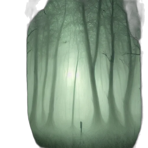 tree, bottle, mask, dress transparent PNG cut-out