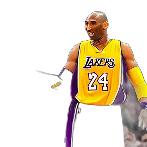concept art, cartoon, kobe, bryant transparent PNG cut-out