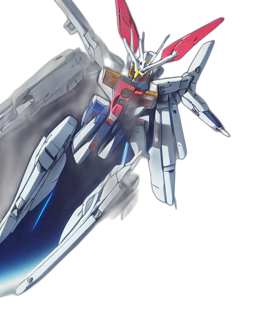 weapon, sword, robot, concept art, 3d render, anime, photorealistic, outer space transparent PNG cut-out