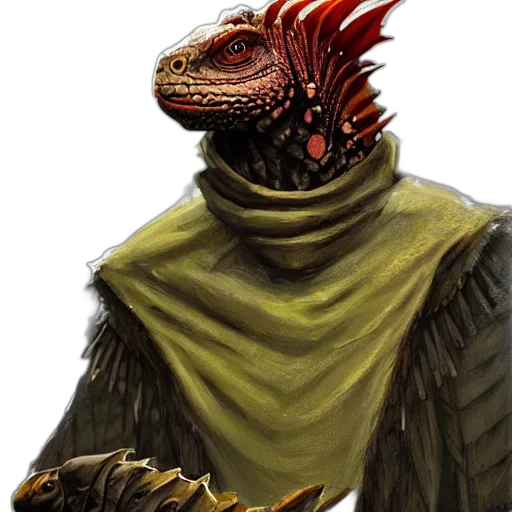 dragon, creature, staff, animal transparent PNG cut-out
