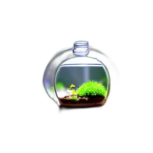bottle, 3d render, photorealistic, concept art transparent PNG cut-out
