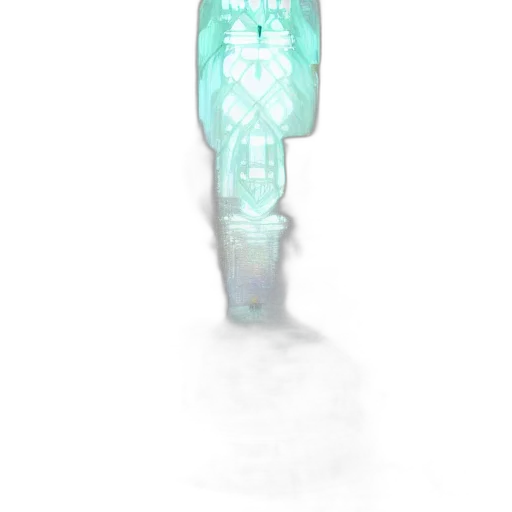 bottle, crown, weapon, staff transparent PNG cut-out