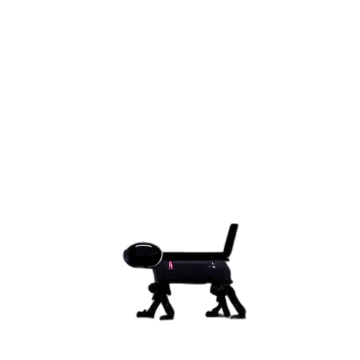 robot, animal, weapon, creature, pixel art, concept art, cyberpunk, 3d render transparent PNG cut-out