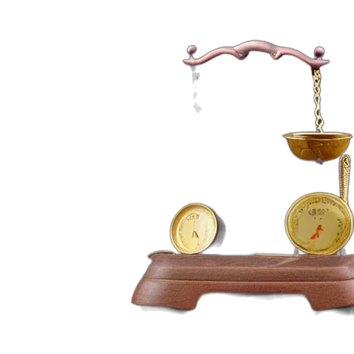 jewelry, furniture, 3d render, set transparent PNG cut-out