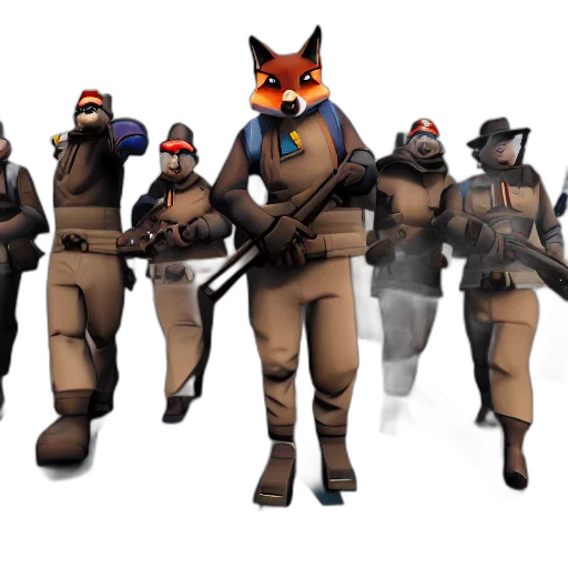 staff, mask, weapon, animal, concept art, 3d render, pixel art, fantasy art transparent PNG cut-out