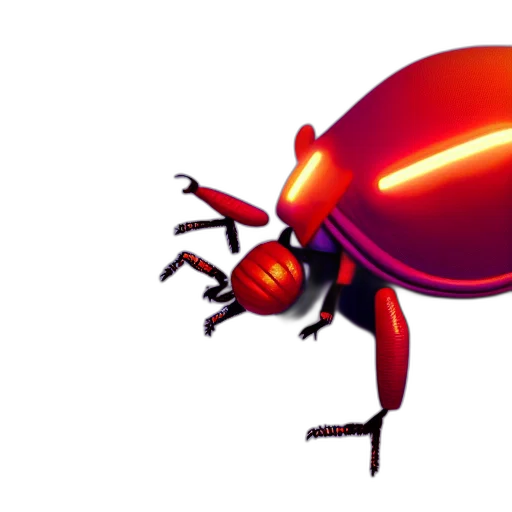 animal, creature, 3d render, concept art transparent PNG cut-out