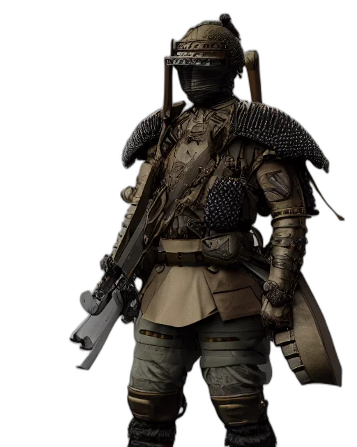 weapon, staff, sword, mask, concept art, fantasy art, 3d render, photorealistic transparent PNG cut-out