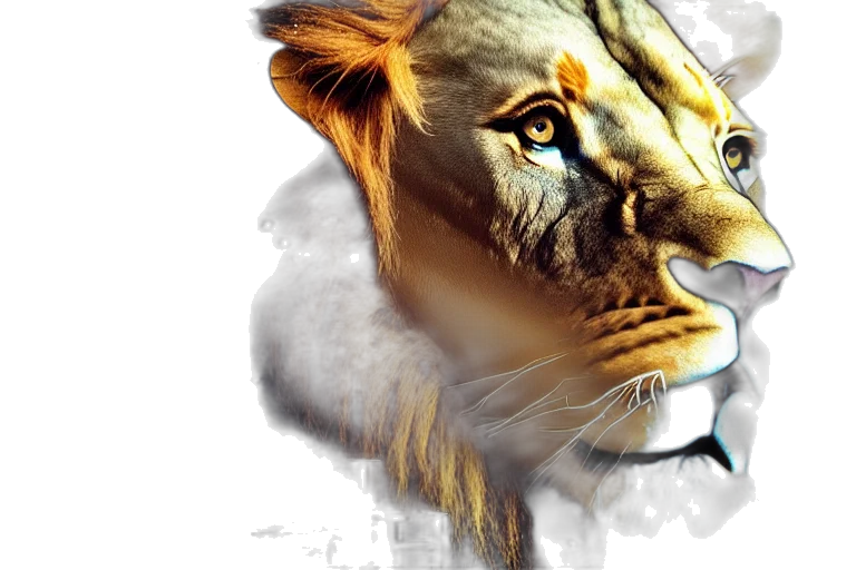 animal, photorealistic, fantasy art, concept art transparent PNG cut-out