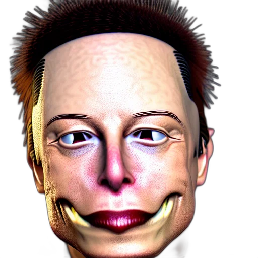 face, mask, robot, creature transparent PNG cut-out