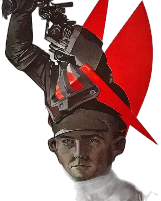 hat, staff, weapon, umbrella, concept art, photorealistic, comic book art, soviet transparent PNG cut-out