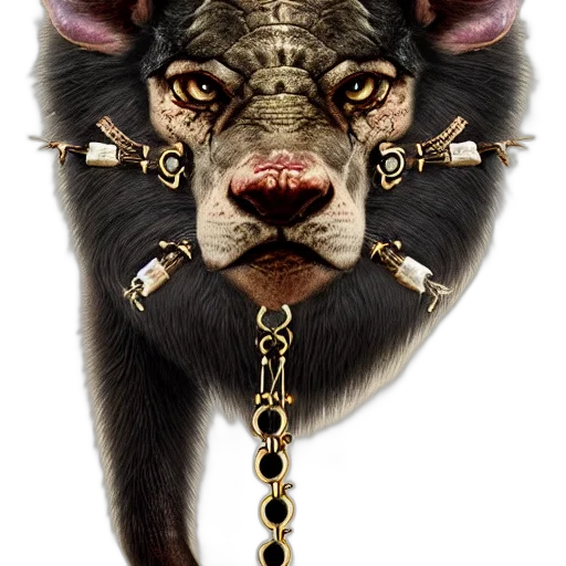 animal, jewelry, mask, creature transparent PNG cut-out