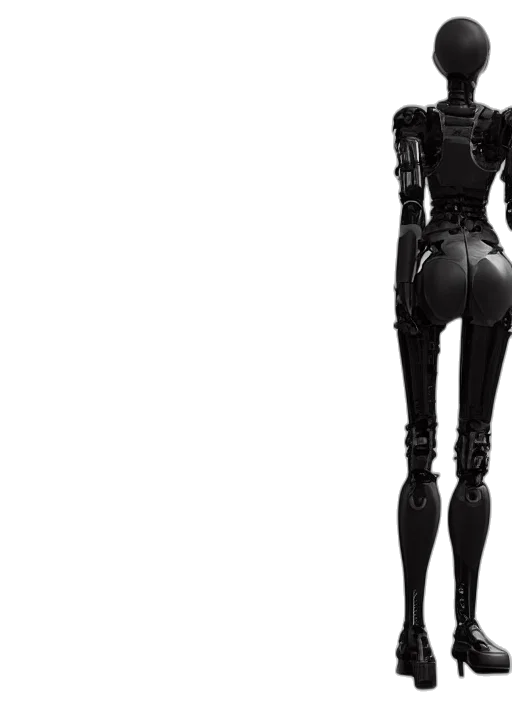 dress, robot, jacket, concept art transparent PNG cut-out