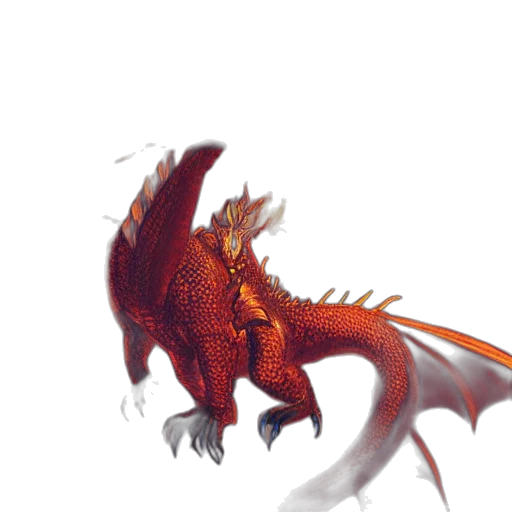dragon, creature, animal, staff, fantasy art, concept art, photorealistic, 3d render transparent PNG cut-out
