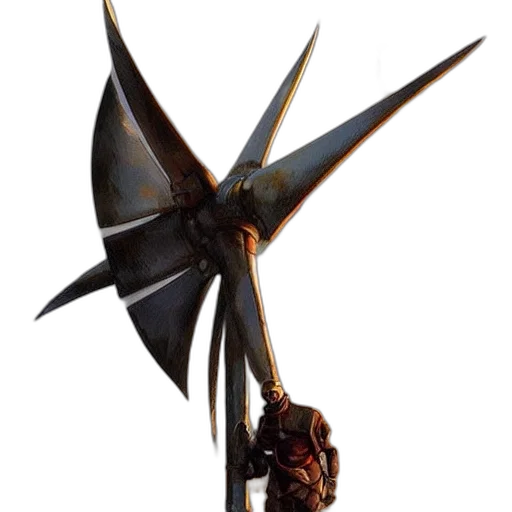 weapon, staff, sword, dragon transparent PNG cut-out