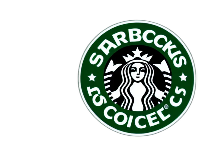 3d render, starbuck, logo, disgusting, dog transparent PNG cut-out