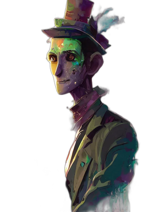 mask, face, robot, hat transparent PNG cut-out