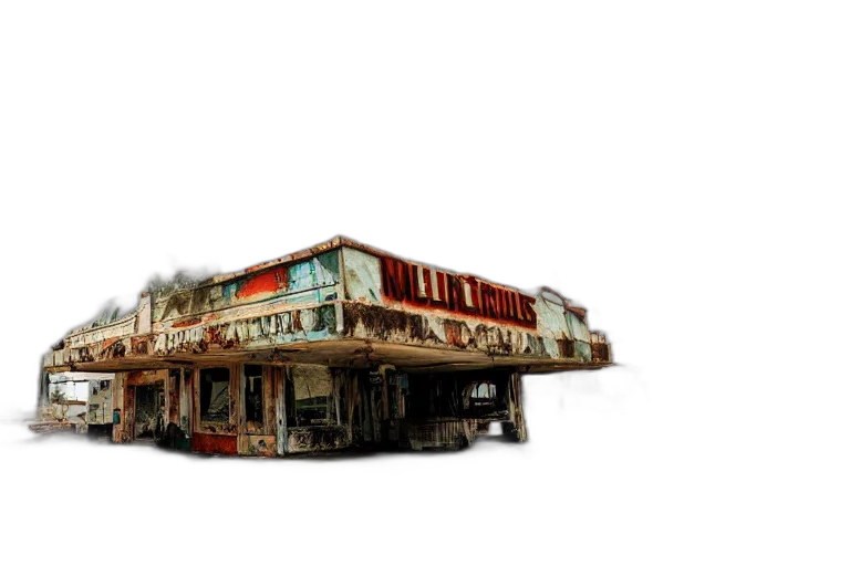 building, furniture, car, robot transparent PNG cut-out