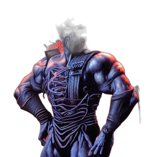 robot, creature, mask, weapon transparent PNG cut-out