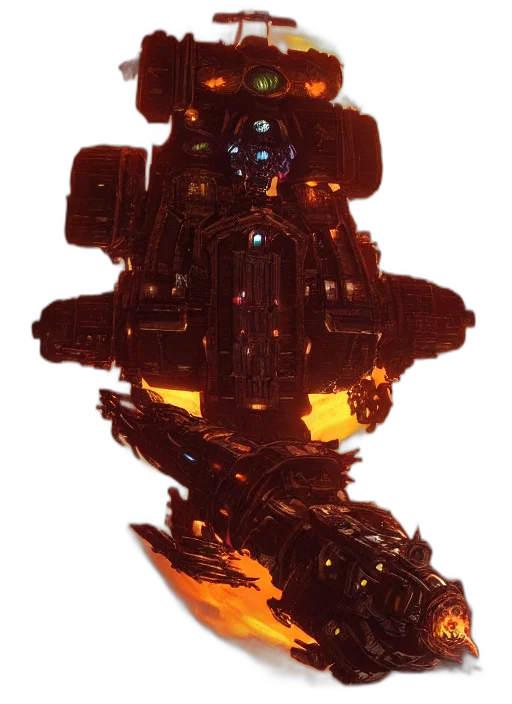 robot, weapon, crown, staff transparent PNG cut-out