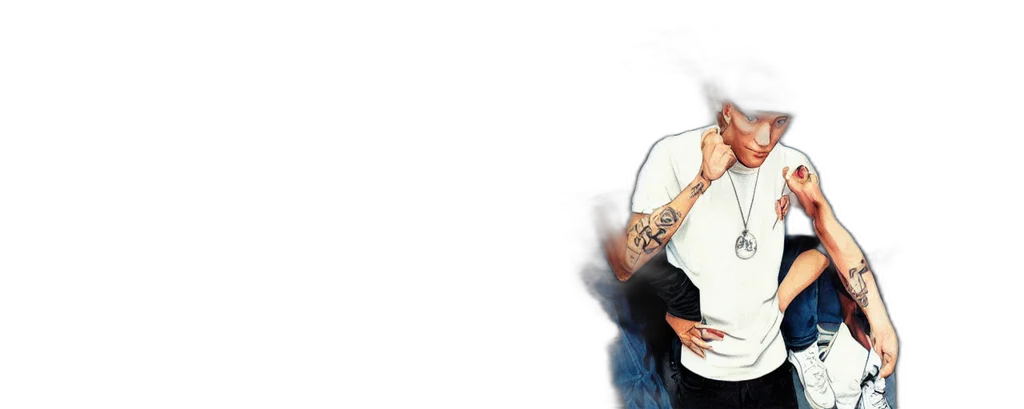 concept art, watercolor, cartoon, photorealistic, eminem, gta, san, andreas transparent PNG cut-out
