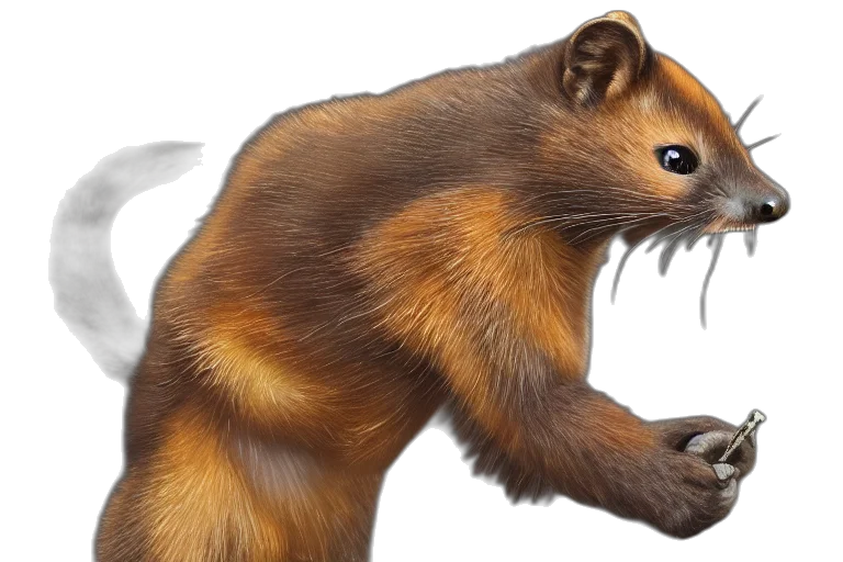 animal, creature, concept art, photorealistic transparent PNG cut-out