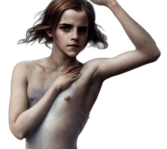dress, jewelry, creature, hair, photorealistic, concept art, fantasy art, oil painting transparent PNG cut-out