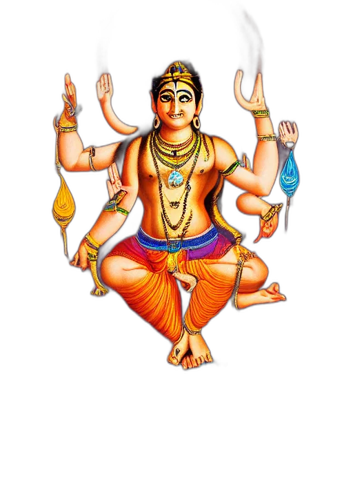 digital, visionary, painting, hindu transparent PNG cut-out