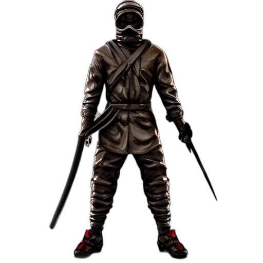 sword, weapon, jacket, staff, concept art, 3d render, pixel art, fantasy art transparent PNG cut-out