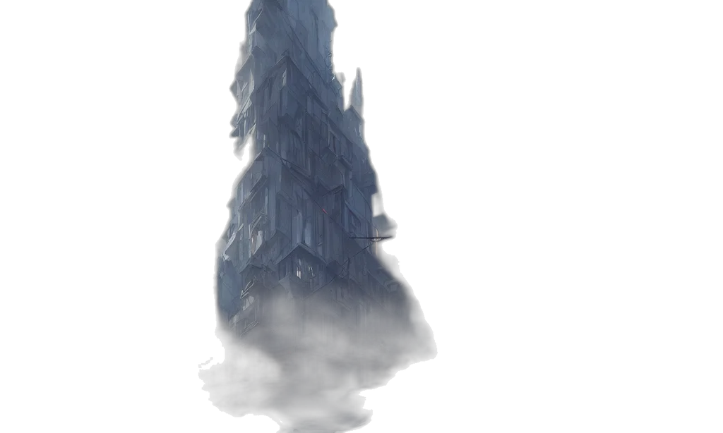building, sword, dragon, dress transparent PNG cut-out