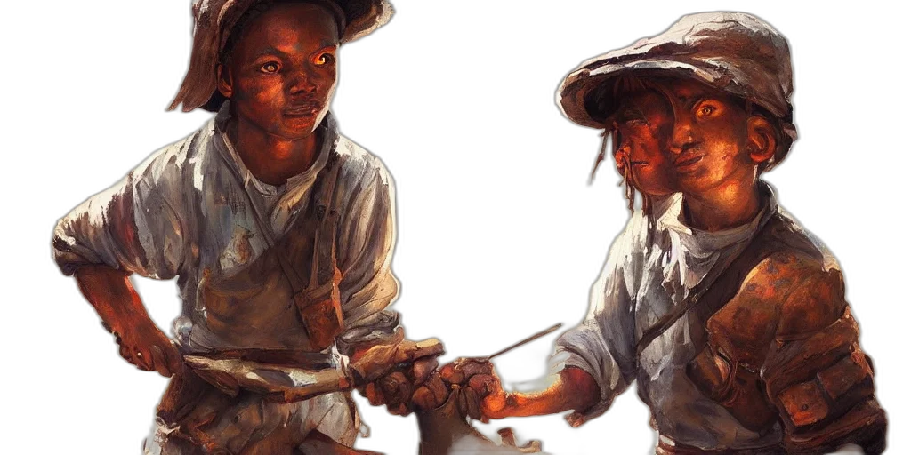 weapon, staff, concept art, oil painting transparent PNG cut-out