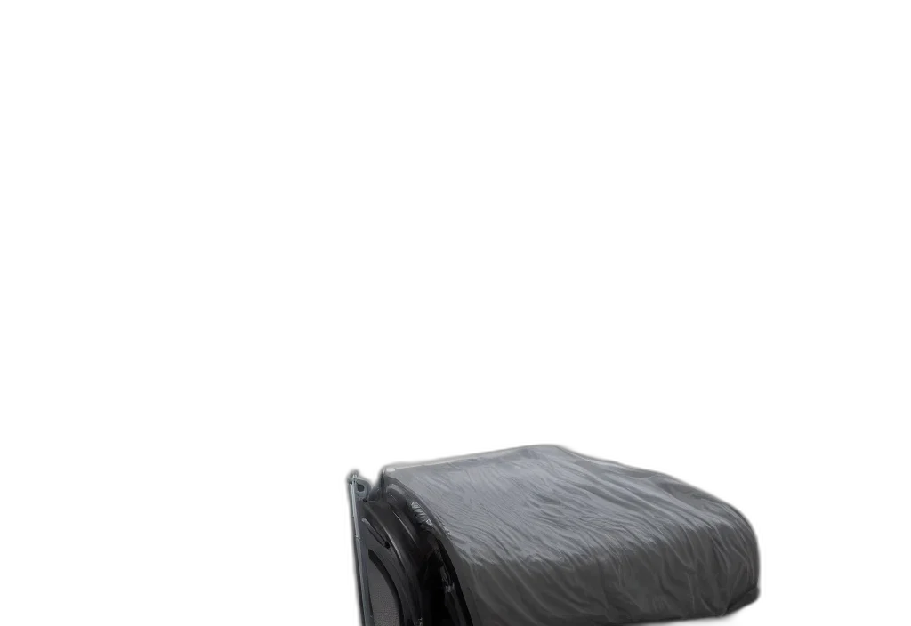 furniture, jacket, umbrella, hat, 3d render, photorealistic, concept art, dark transparent PNG cut-out