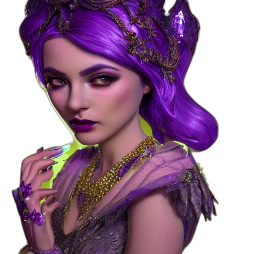 jewelry, crown, mask, face, fantasy art, concept art, photorealistic, 3d render transparent PNG cut-out